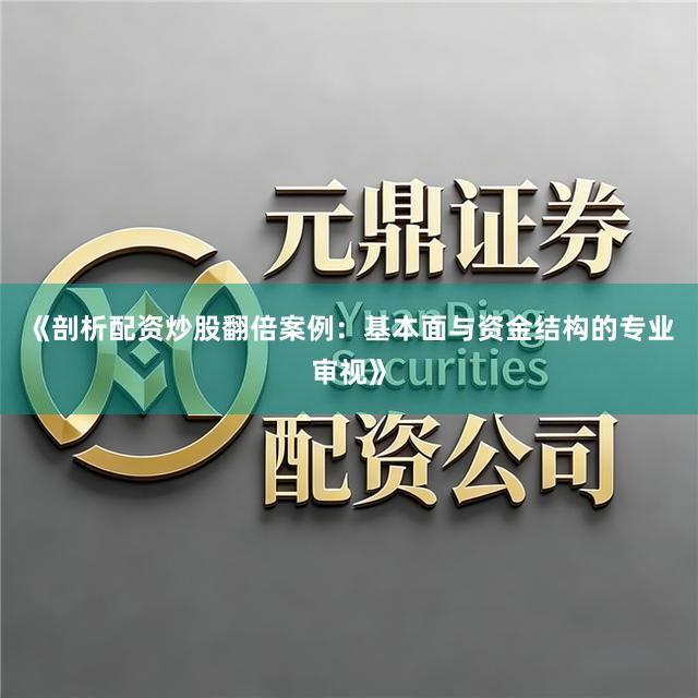 《剖析配资炒股翻倍案例：基本面与资金结构的专业审视》