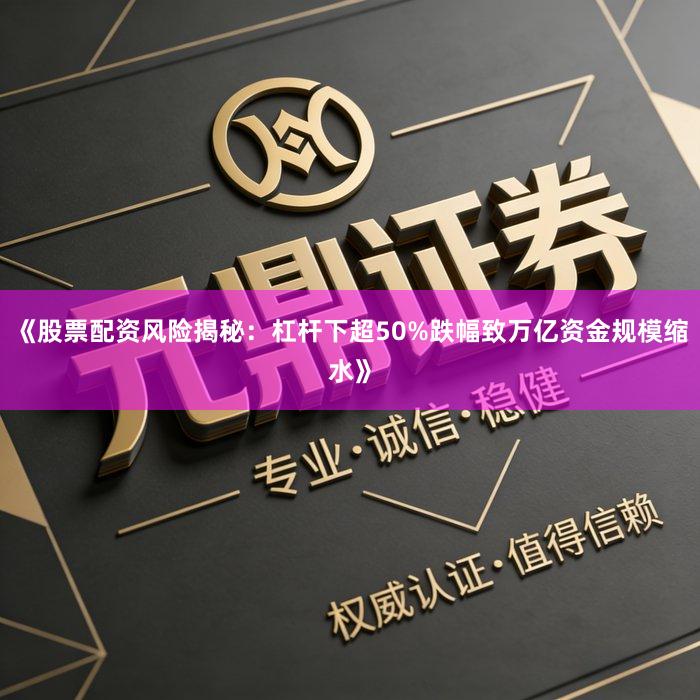 《股票配资风险揭秘：杠杆下超50%跌幅致万亿资金规模缩水》